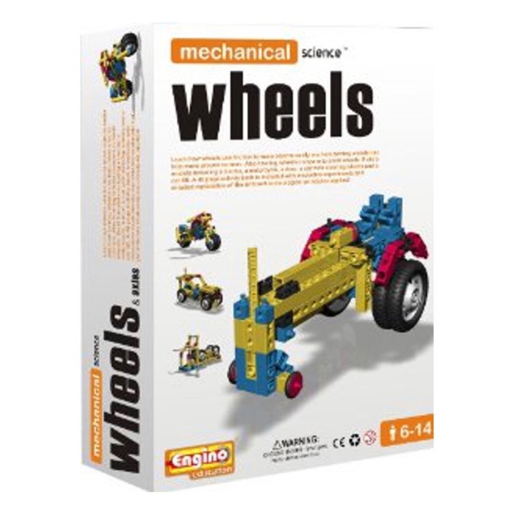 Engino Mechanical Science: Wheels & Axles Construction Kit